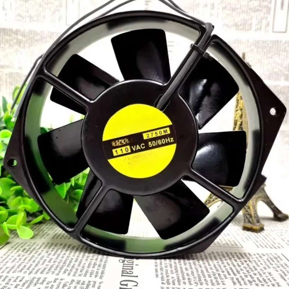 Para TOBISHI 2750M 15038 15CM 110V Ventilador de refrigeración axial totalmente metálico resistente a altas temperaturas (003)