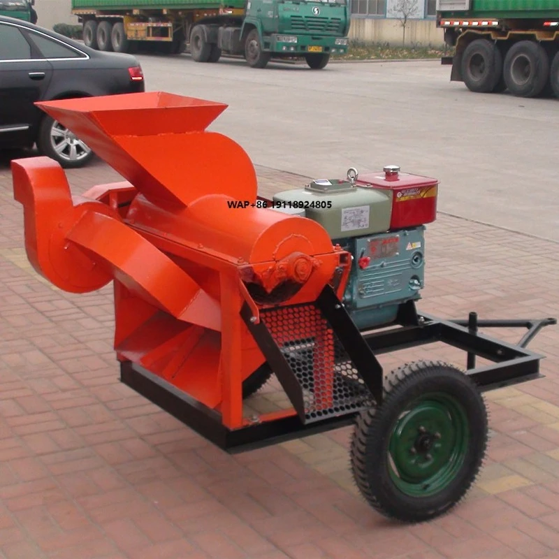 

Movable Assembled 15hp Engine Driven Heavy Duty Maize Thresher