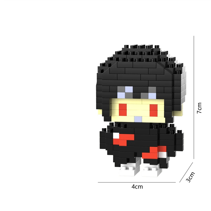 26 أنماط جديدة كارتون أنيمي اللبنات صغيرة لطيف مصغرة الطوب الحلي الجسيمات الصغيرة لعب الأطفال #6