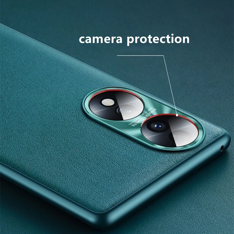 Funda dla honoru 70 60 50 Pro Case luksusowa skórzana obudowa telefonu dla Huawei Nova 9 SE 8 Honor70 Case miękki silikon odporny na wstrząsy zderzak — zdjęcie 6