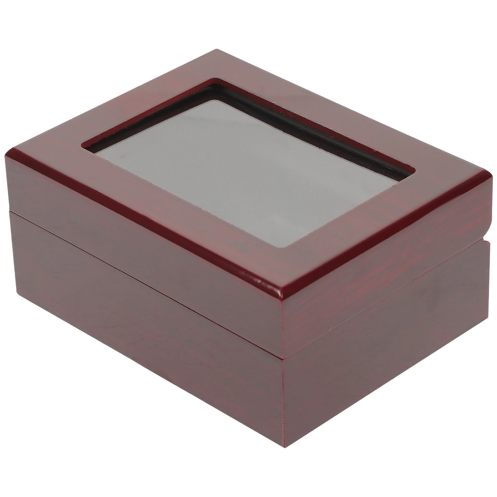 

Champion Ring Box Small Jewelry Case for Protection Portable Bracelets Decorative Storage Exquisite Sturdy Long Use Soft Cushion