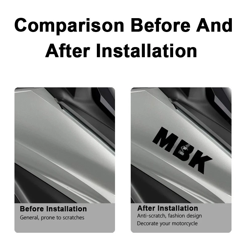 دراجة نارية ملصق شارات الفينيل ل MBK الداعم الروح نيترو حيلة 50cc 50 Ovetto صاروخ الرسومات سكوتر الملحقات #2