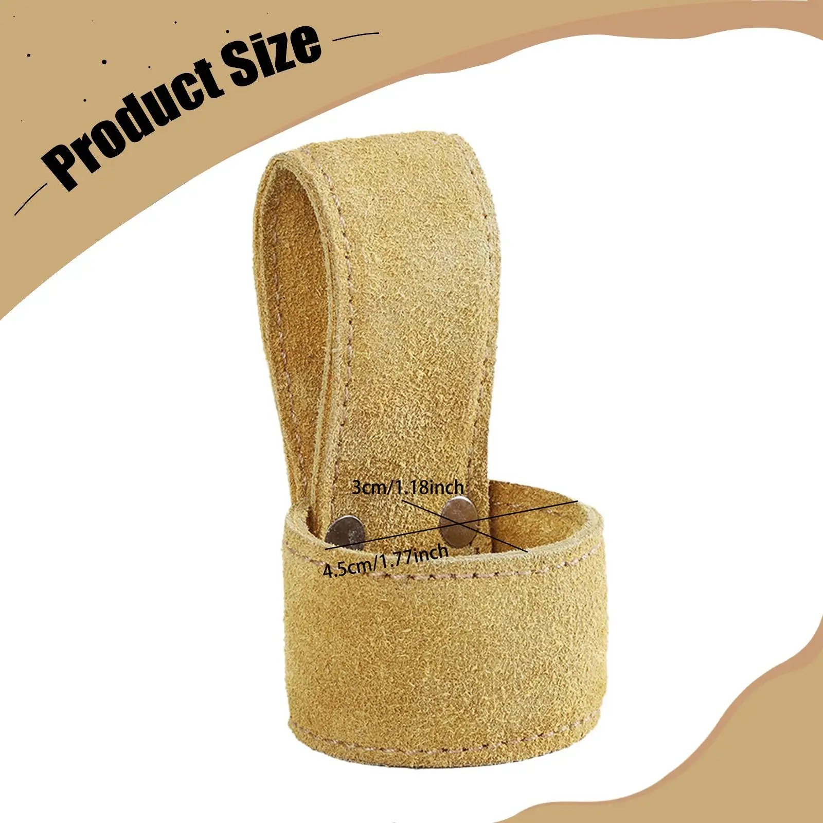 

Woodworking Belt Hammer Holder PU Leather Loop Tool Hanger Efficient Tools Organizer for Job Site