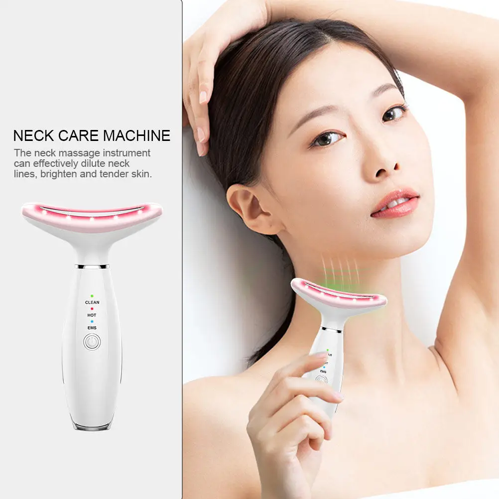 

Профессиональный прибор для ухода за шеей из ABS-материала, антивозрастной, для подтяжки кожи и удаления морщин