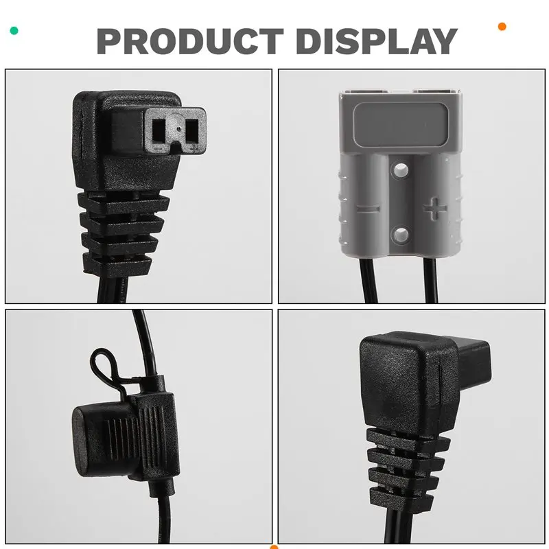 ABFN-For Anderso Plug 2 Pin Power Line Set 16AWG 50A Wire With Lead Extension Cord Cable For Refrigerator Charging