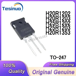 5/PCS New Original H20R1202 H20R1203 H20R1353 H25R1203 H25R1202 TO-247 IGBT induction cooker triode In Stock