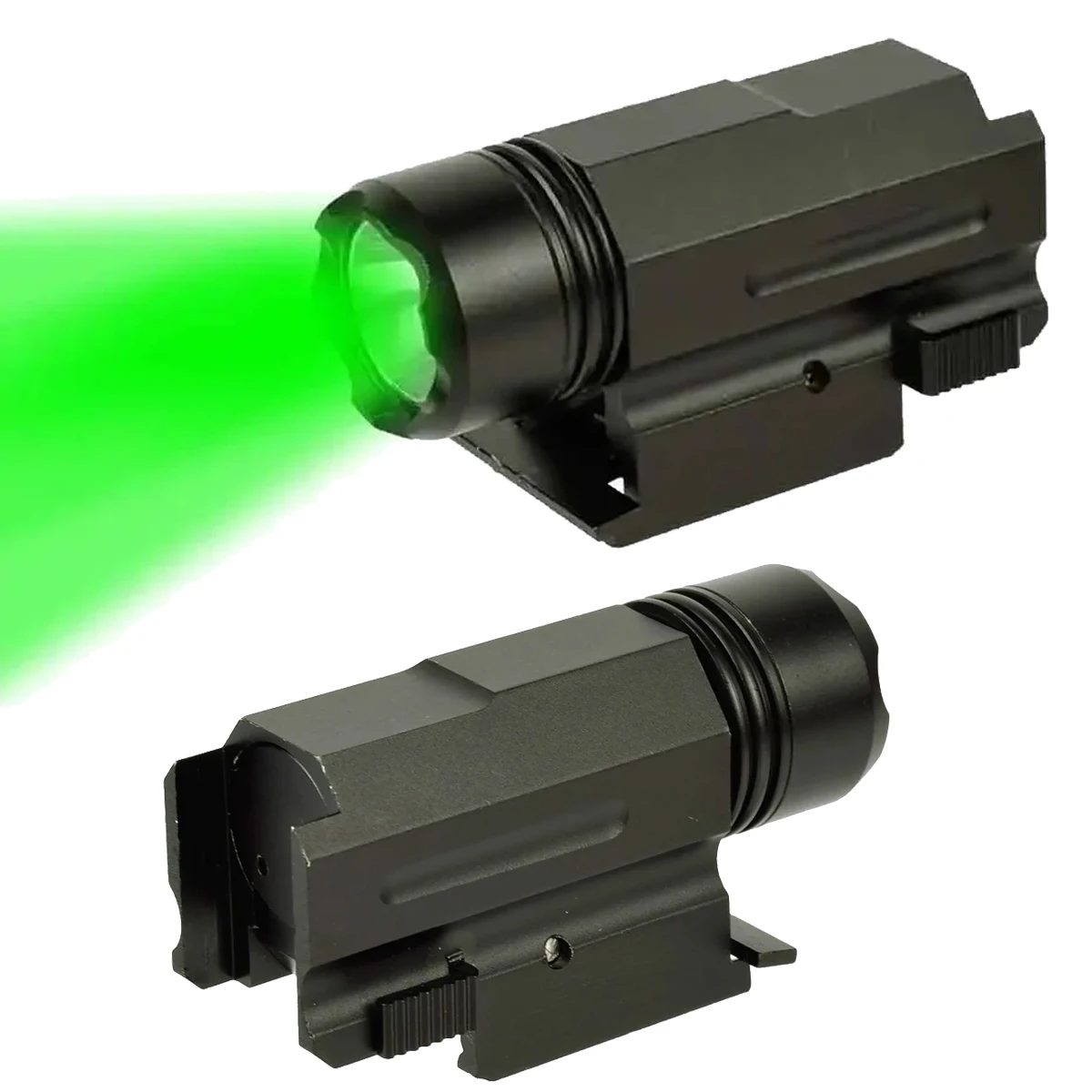 

Тактический мини-пистолет для страйкбола с быстрым отключением для Glock 17 19, вспышка для пистолета, фонарик с 20 мм креплением на рейку Pictinny