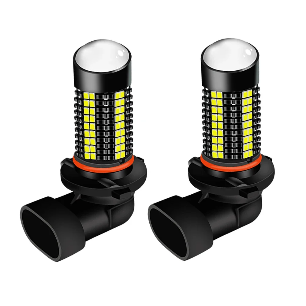 2x NEW 9006 HB4 9005 HB3 LED Bulbs H11 H8 H16 H7 PS19W PSX26W PSX24W 2504 P13W 6000K White Auto Fog Lamp Day Running Light DC12V