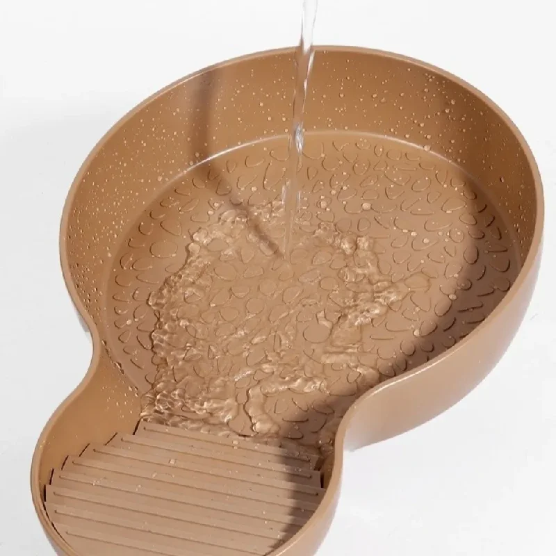 حوض استحمام للزواحف ذو فتحة وا - مراجعة Water Dish Reptile وسعره