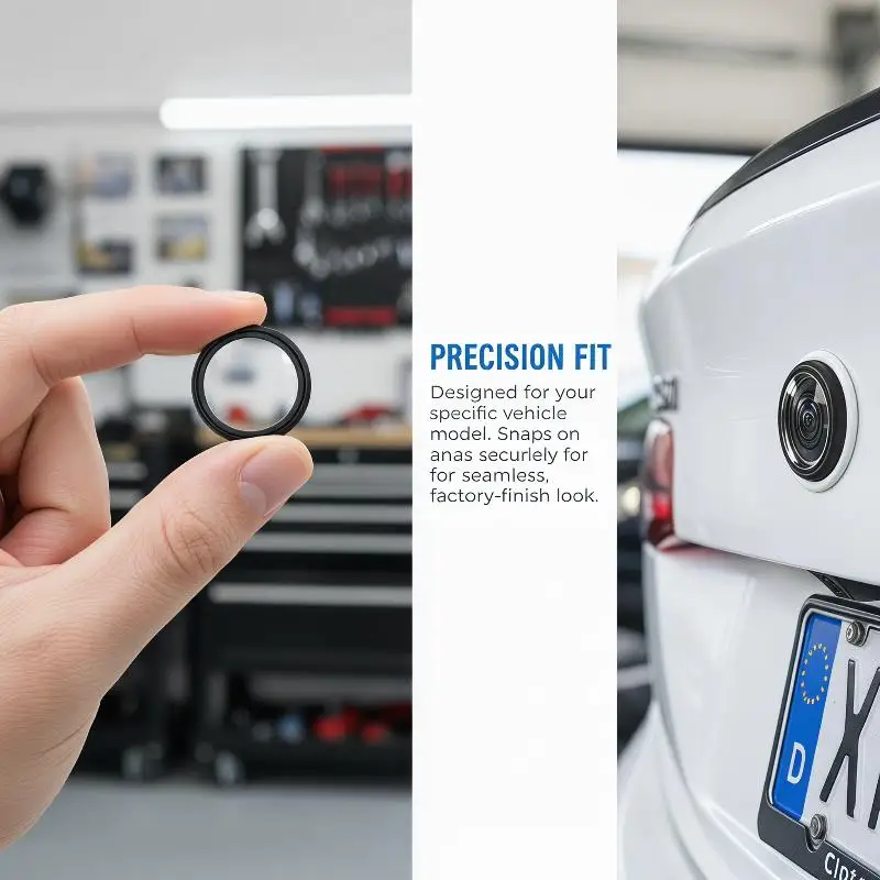 Dust Resistant 360° Car Camera Cover Lens for Rearview Protection