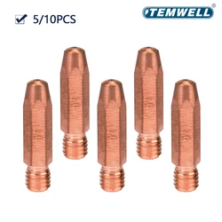 5pcs 10pcs Kemppi 42w type MIG Welding contact Nozzle tip M8*35mm For 42W Welding torch Tips welding gun