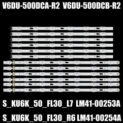 Striscia LED per UE50KU700 UE50HU6000K UN50MU6100 UE50MU6120 UE50KU6072 UE50KU6079 UE50KU6000 UE50KU6300 V6DU-500DCA-R2