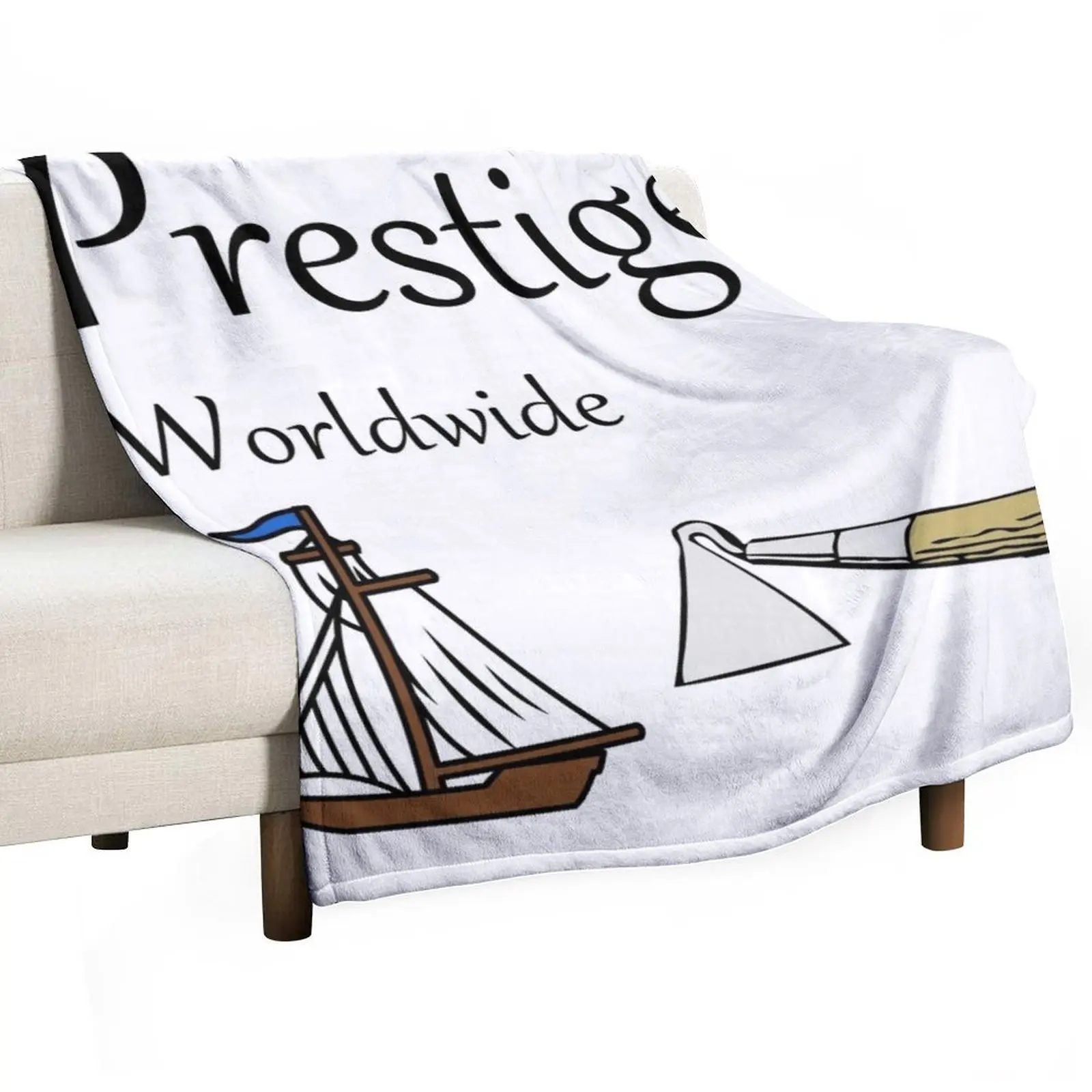 

Prestige Worldwide Boats and Hoes Step Brothers Throw Blanket Weighted Decorative Beds Decorative Sofa Summer Beddings Blankets