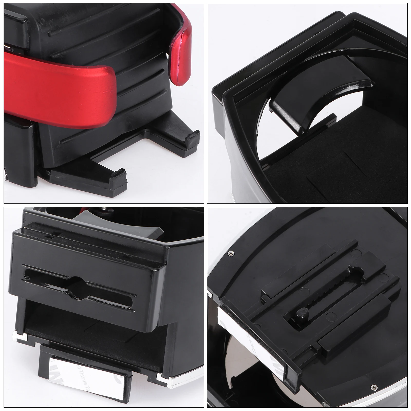

Multi-Function Car Cup Phone Holder Air Vent Drink Holder Durable Anti-Skid Universal Fit For All Vehicle Models Canned Beverage