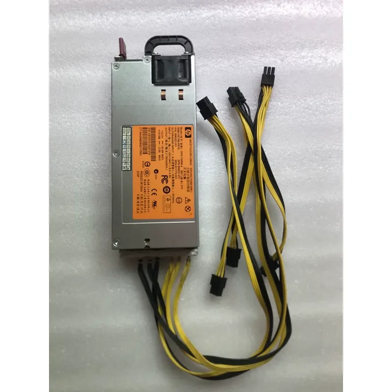 for HP 750W Server Power Supply with Modified 6Pin Connector