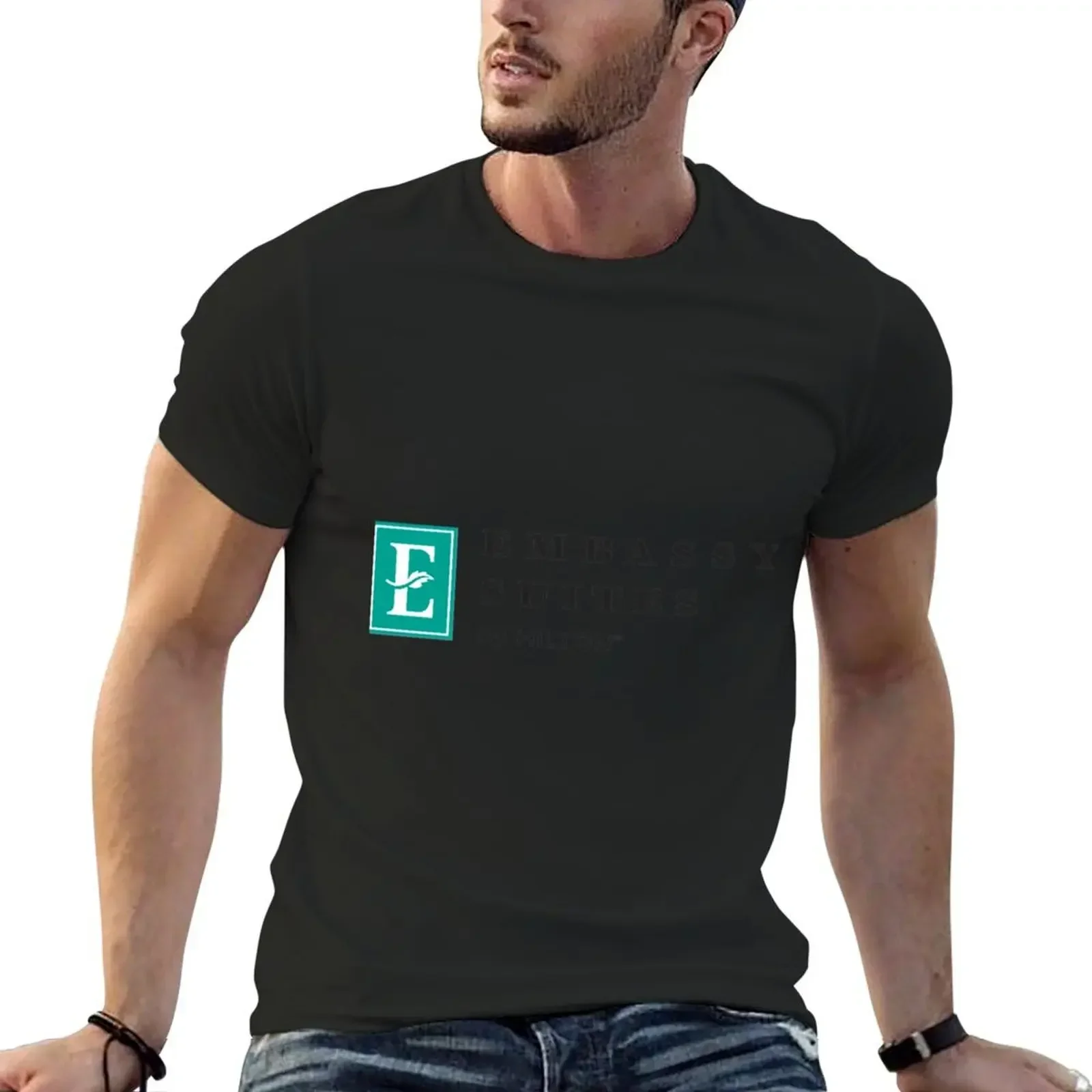 

Embassy Suites T-Shirt graphic t shirts sweat basketball graphic tees customs design your own plain white t shirts men