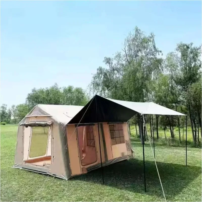 

Wholesale PVC One Bedroom Inflatable Camping Tent Stock Explosion-proof Portable Large Size Outdoor Air Tent