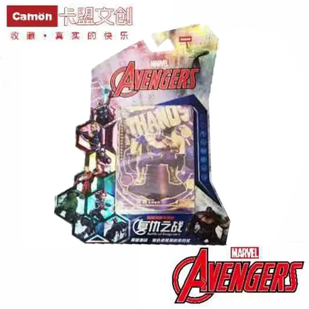 KAYOU Genuine Marvel Avengers Iron/Spider Man Movie Anime Collection Bronze Flash Card Out Of Print Hero Battle Game Boy Gifts