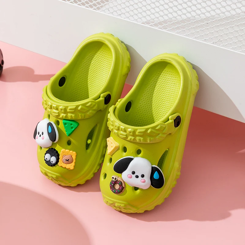 Cute Non-slip girls sandals garden shoes cartoon child baby sandals summer kids slippers high quality beach kids sandals