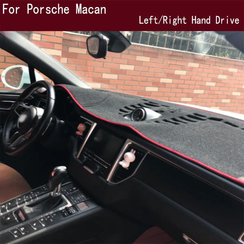 For Porsche Macan Dashmat Dash Mat Dashboard Cover Instrument Panel Sunscreen Pad Ornaments