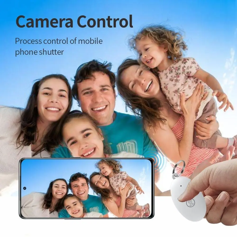 New Portable Mini Anti-Lost Tracker Two Way Alarm Selfie Bluetooth Locator Anti-Lost Device Elderly