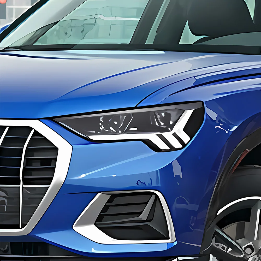 

For Audi Q3 2020-2023 Car Front lamps Assembly Upgrade High Configure LED Auto Matrix Headlights Projector Lens Tool Accessories