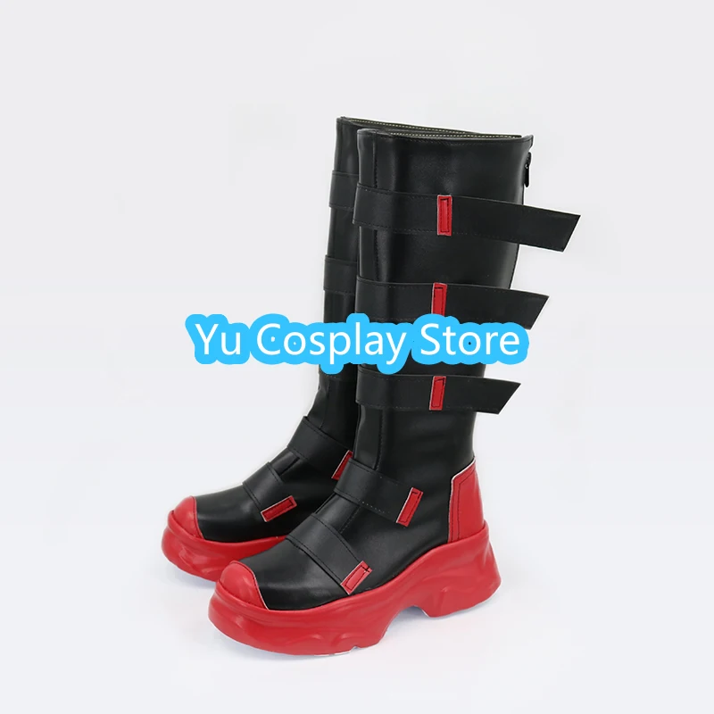 Jason robin Cosplay scarpe Halloween Carnival Boots Cosplay Prop Anime PU Leather Shoes Custom Made