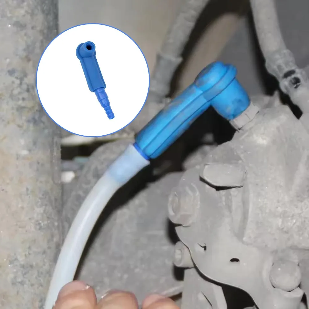 1Pc Special Joint Tool for Brake Oil Hose Car Brake Bleeder Joint Oil Bleeding Transfer Drained Kit Connector Tool Oil Exchange