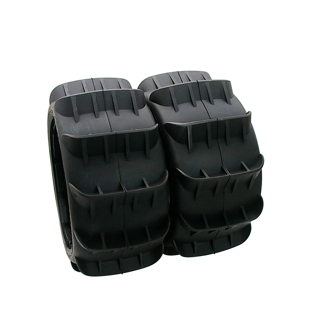 FLMLF Sand Wheel Tire Skin Set Universal Front Rear Tyre for 1/5 HPI ROFUN ROVAN KM Baja 5B 5T 5SC SS Kraton 8s Losi DBXL-E 2.0