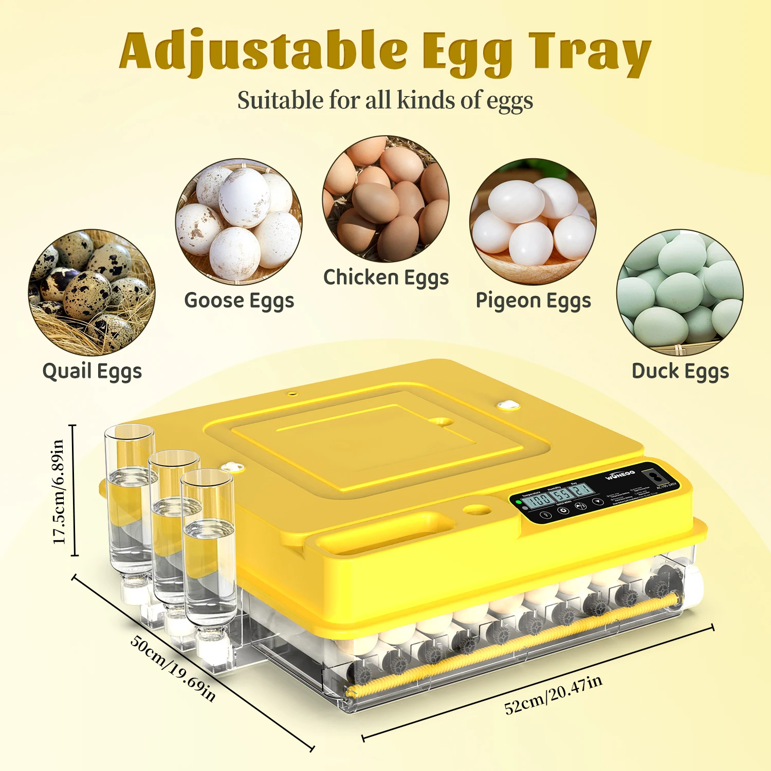 Household Intelligent Fully Automatic TW144 Incubator Controller Poultry Hatching Machine