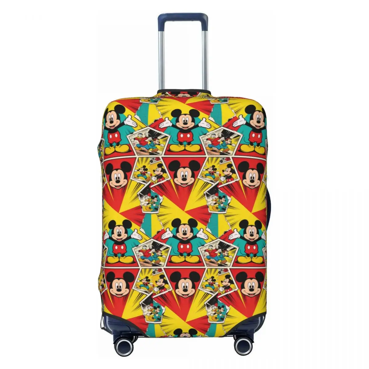 

Чехол для чемодана с индивидуальным дизайном M-Mickey M-Mouse, пылезащитный, с аниме-принтом, для чемоданов 18-32 дюйма