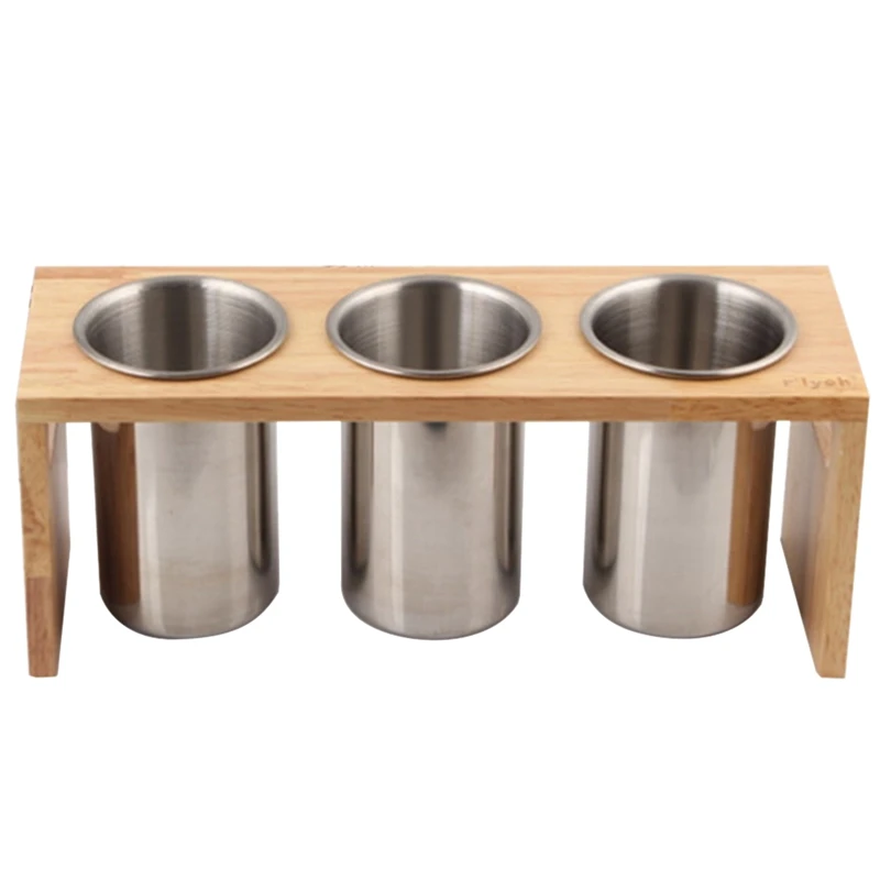 Multifunction Kitchen Countertop With Base Drain Stainless Steel Easy To Clean Proof Cutlery Holder Flatware Organizer Promotion