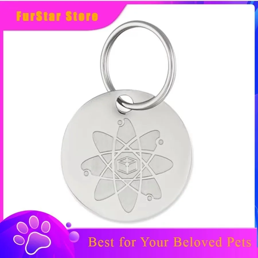 FurStarNatural Flea Tick Repellent Collar Tag For Dogs Cats Shield Safe For Pets When Used As Directed Lasts 1 Full Year Regular