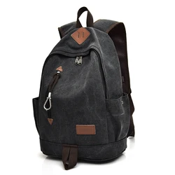 Mochila GRANDE de lona para hombre, morral escolar para adolescentes, niños y niñas, bolsa de viaje para ordenador portátil, Mochila de alta calidad, nueva moda