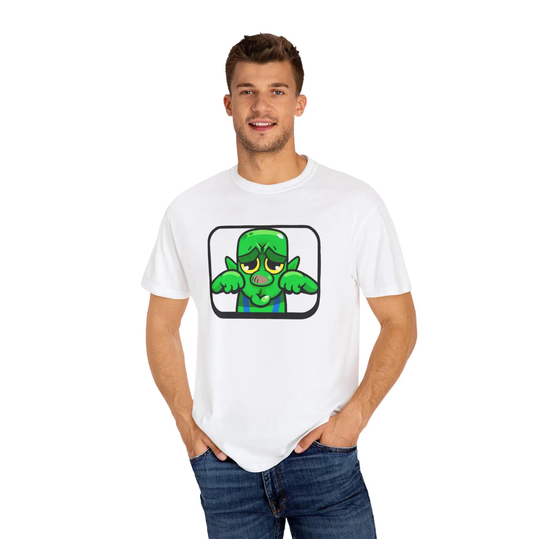 Nueva camiseta de jugador Goblin Boohoo para hombres y mujeres, camisetas divertidas de algodón 100%, camisetas de cuello redondo, ropa de manga corta para adultos