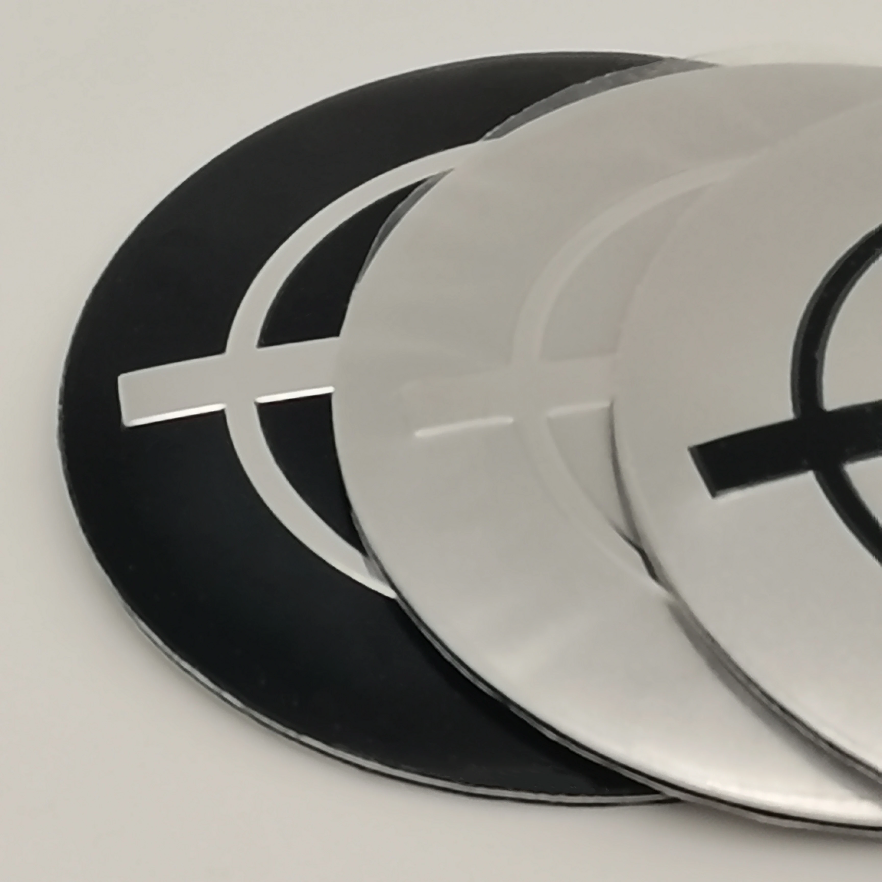 

4pcs Car wheel hub stickers 56mm 60mm 65mm Car Logo Wheel cover Center Auto Hub Accessories