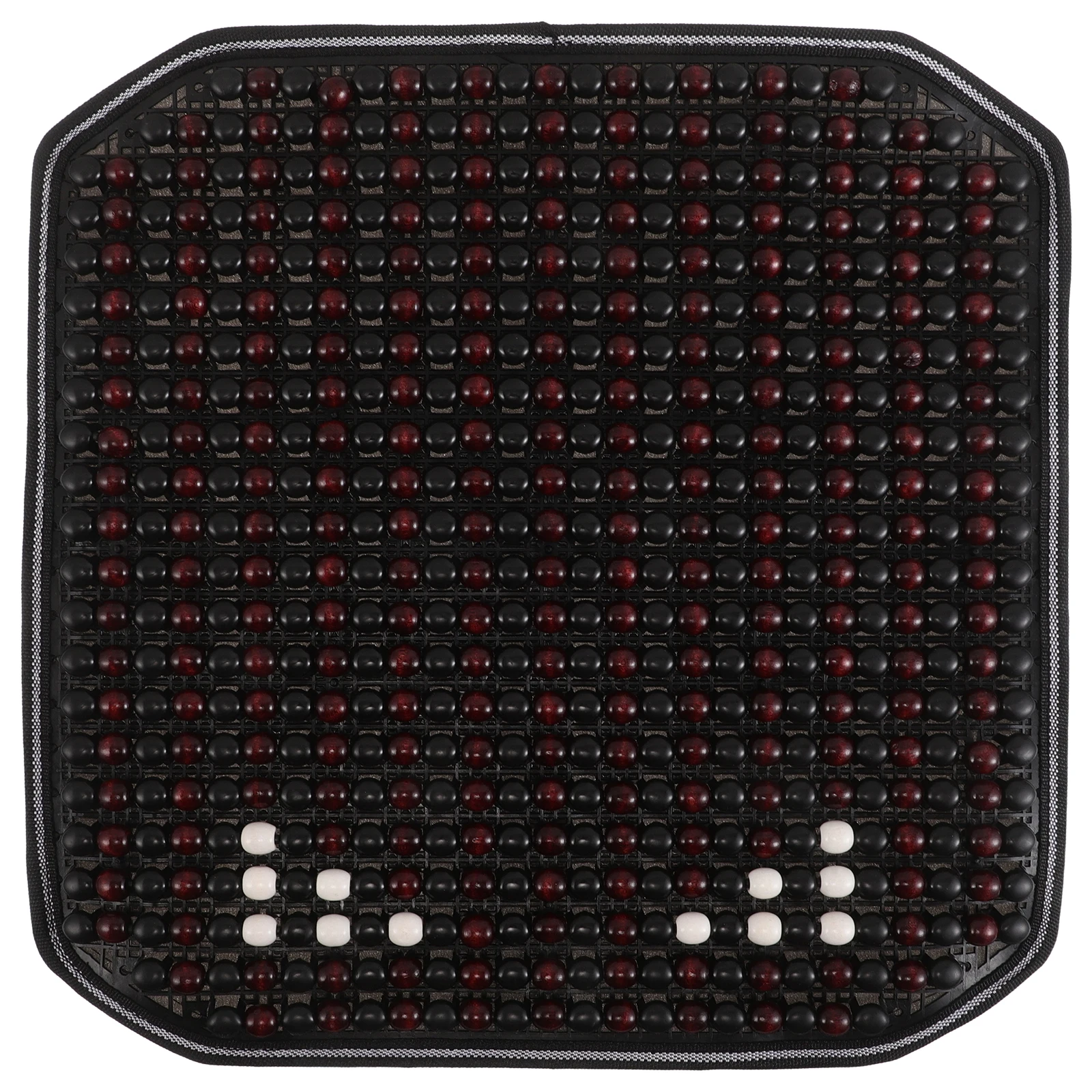

Wooden Beaded Car Seat Cushion Ergonomic Breathable All Season Non Slip Driver Seat Protection Pad for Vehicle