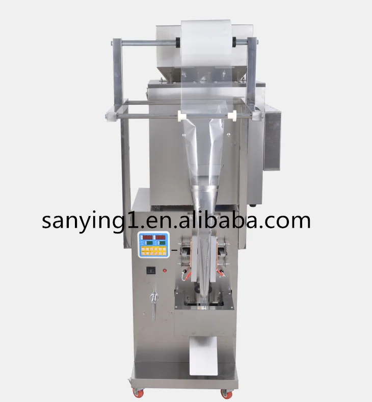 SANYING Small Peanut Coffee Powder Omo Sachet    Envelop Detergent Corn Double    Bag Flour Bag Filling Packaging Machine