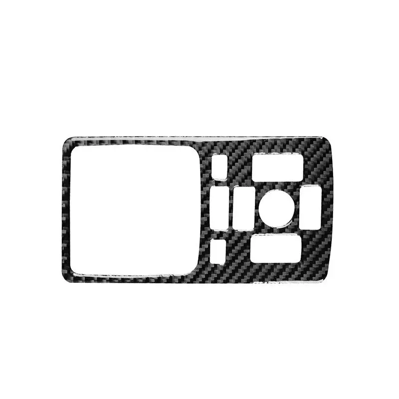 Soft Carbon Fiber Car Interior Accessories Central Control Panel Frame Trim For Lexus IS 300 1999 2000 2001 2002 2003 2004 2005