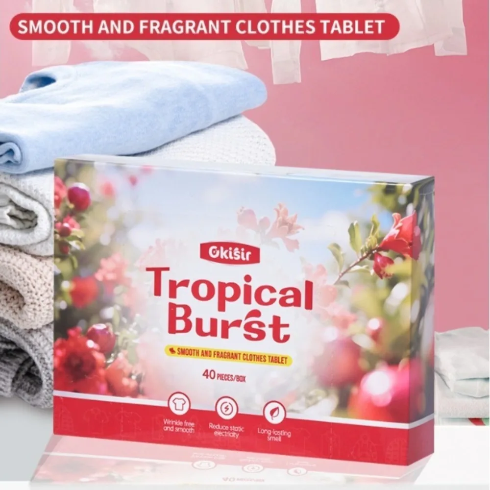 Fabric Softening Sheet Drying Clothes Dryer Machine Washing Machine Fragrance Sheet Long Lasting Fragrance Deodorizing Softener