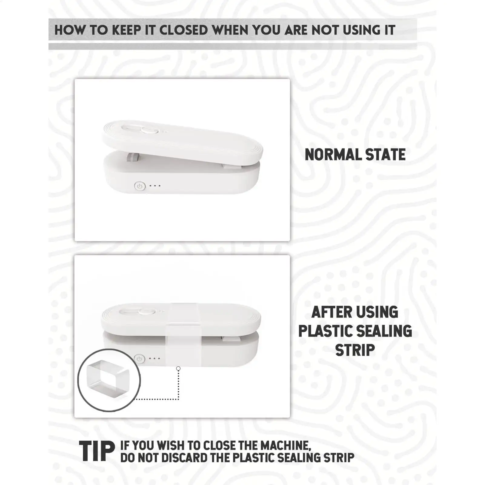 

Мини-USB перезаряжаемый инструмент для запечатывания печенья, маленький резак для запечатывания пакетов для дома, приготовления еды, остатков, кемпинга, мяса, закусок