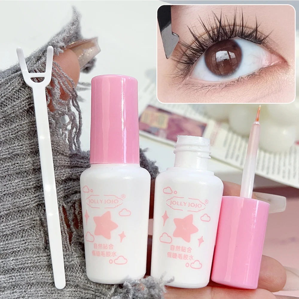 Colle Adhésive pour Faux-Cils, Imperméable, Transparente, Longue Durée, Douce, Outil d'Extension, Non Irritante, vaccage Rapide