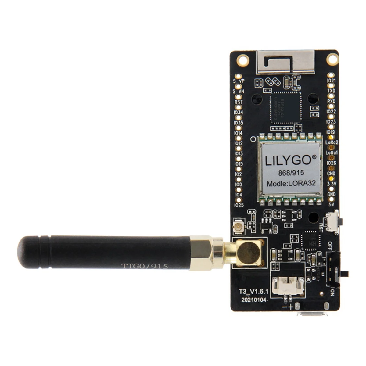 LoRa32 V2.1 ESP32 Development Board with WiFi, Bluetooth, 0.96 Inch OLED Display 868MHz LoRa32 V2.1 Wireless Module