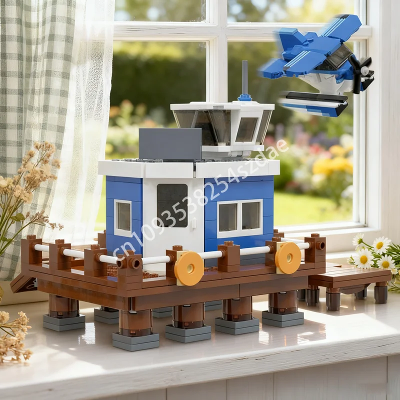 

539pcs MOC Dodo Airlines Cityed Model Building Blocks Construction Assemble DIY Toy Idea Education Kids Christmas Gift Birthday