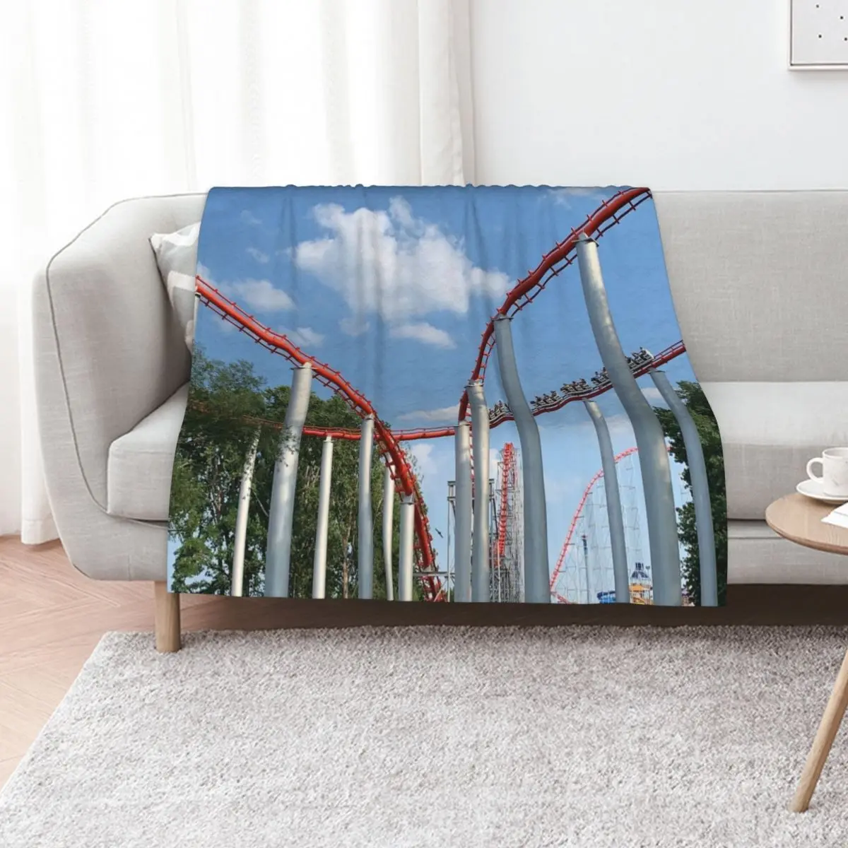 

Pretzel Turnaround Throw Blanket sofa bed Custom Bed linens Polar Blankets