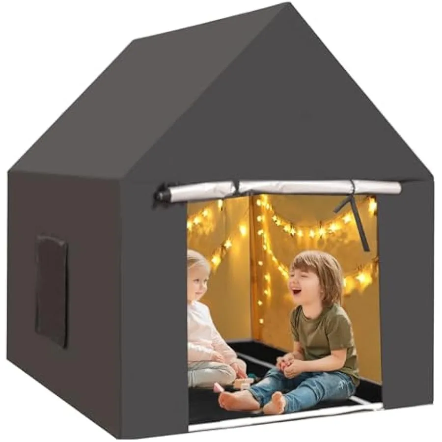 Sensory Tent | Calm Corner for to Play and Relax | Sensory Corner | Helps with Autism SPD Anxiety and Improve Focus | Black Out