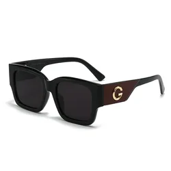 Cute G Brand Women Sunglasses Luxury Men Designer Glasses Square Stylish Unisex Fashion Eyewear UV400