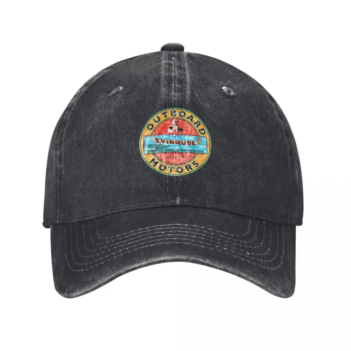 Evinrude Outboard Motors USA Baseball Cap Beach Ball Cap Women's Beach Outlet Men's