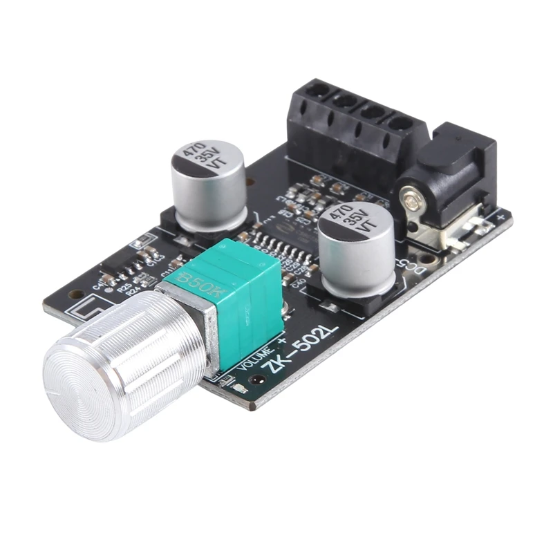 ZK-502L Module Bluetooth 5.0 Wireless Digital Amplifier Board Audio Digital Power Amplifier