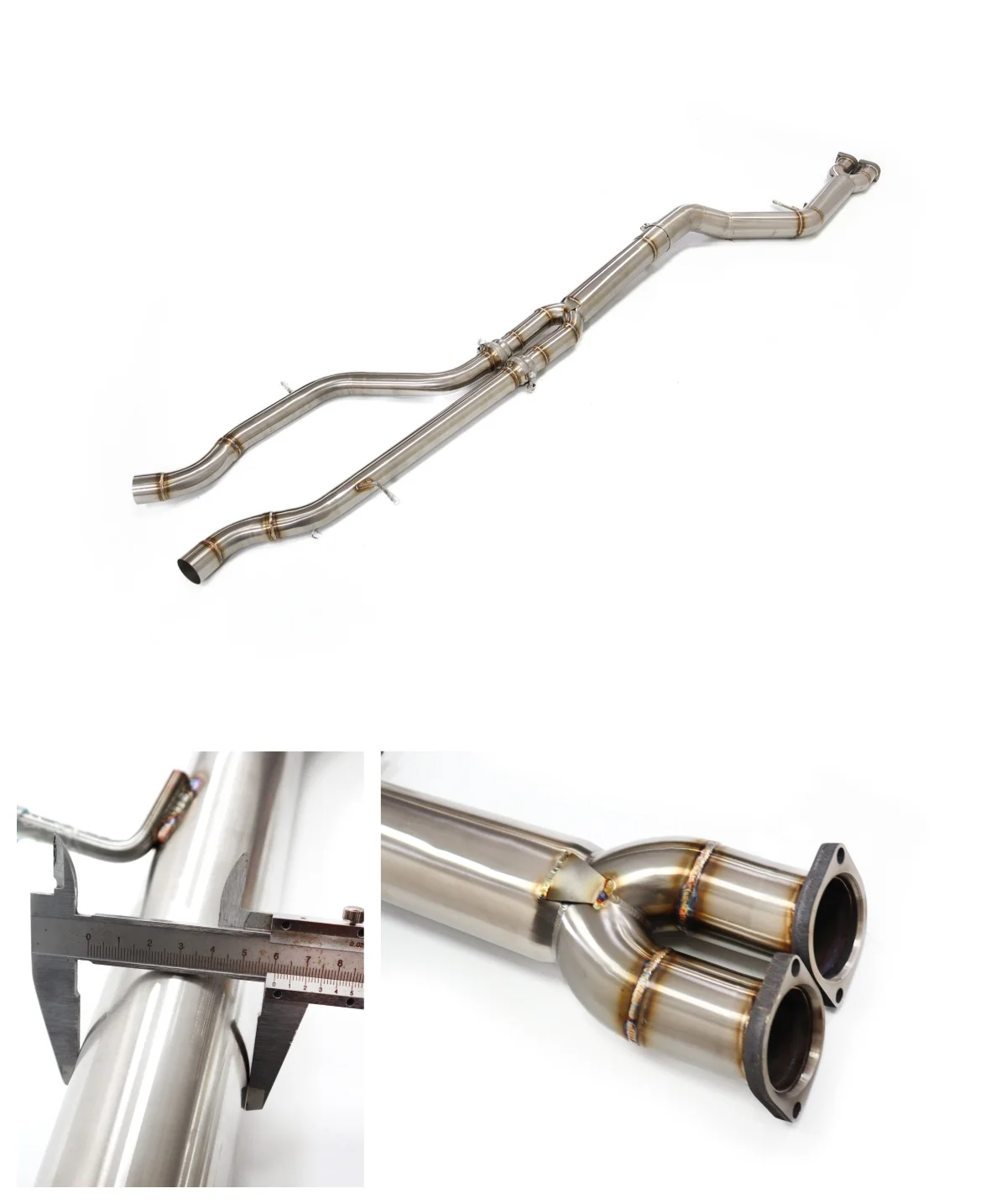 

Stainless stee middle pipe for BMW M3/M4 F80 F82 HMD Exhaust System Performance Quality certification